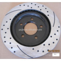 320mm cross drilled and slotted car Brake Discs 54131